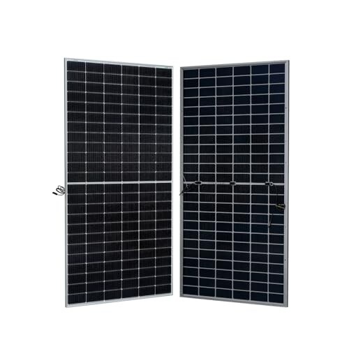 WAAREE II 615 Watt N-Type TOPcon Dual Glass Bifacial Solar Panel