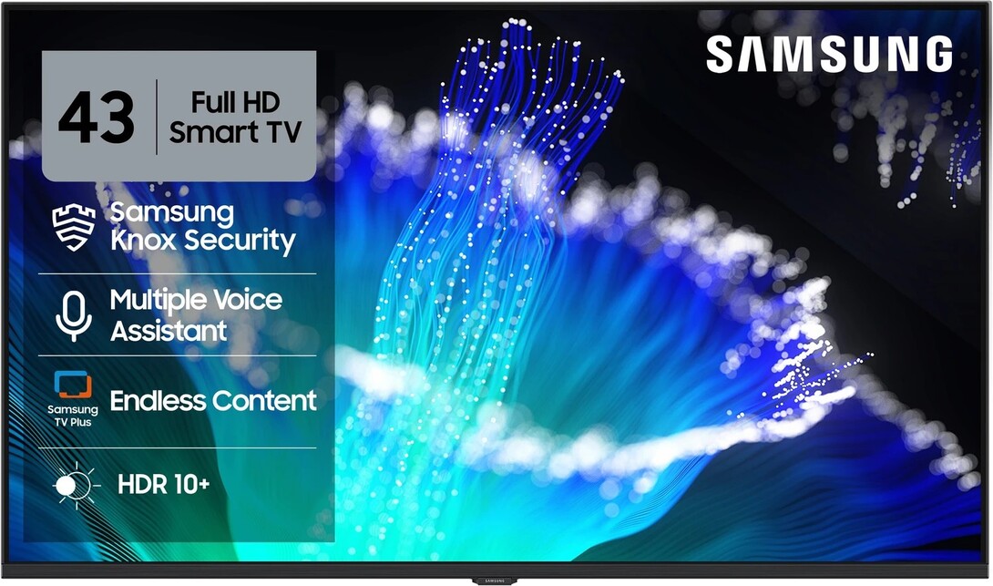 36% off on - Samsung 108 cm (43 inch) Full HD LED Smart Tizen TV (UA43F5550FUXXL) - Rs. 19190