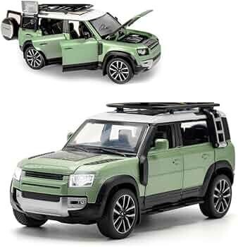 Umadiya® Range Rover Defender 1:32 Scale Model Car Exclusive Alloy Metal Pull Back Die-Cast Car