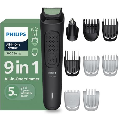 Philips India's No.1 Men's Trimmer  9-in-1 All in One Grooming Kit [Apply coupon]