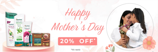 Himalayawellness - Happy Mother's Day 20% off on orders above 599