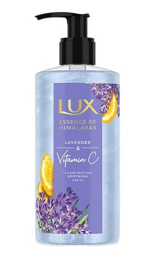 LUX Lavender & Vitamin C, Illuminating Body Wash, 400 ml