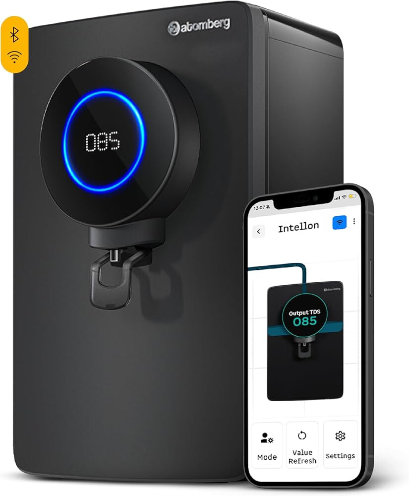 48% off on - Atomberg Intellon - India’s 1st Adaptive Water Purifier| RO+UF+UV+Alkaliser  - Rs. 13598