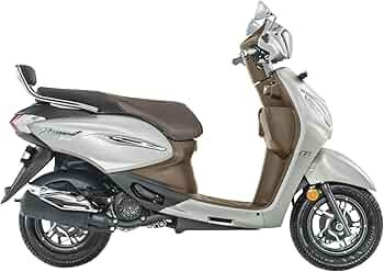 Hero MotoCorp Pleasure+ 110 VX Drum Brake OBD2B MAT VERNIER GREY Booking for Ex-Showroom Price