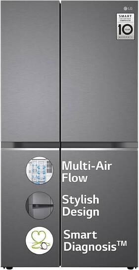LG 655L Frost-Free Smart Inverter Double Door Side-By-Side Refrigerator