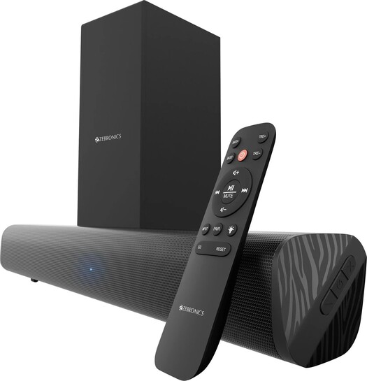ZEBRONICS Juke Bar 200A, BTv5.1, 11.43cm Subwoofer, HDMI ARC
