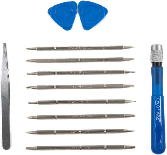 Spartan SMR-01 Screwdriver Tool Kit for Opening and Repairing Mobiles, PDA, Laptop with Openers and Tweezer Precision Screwdriver Set (Pack of 12) × 2 Quantity 