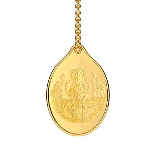 Malabar Gold & Diamonds 24K (999) Gold Coin Pendant 3 grams 