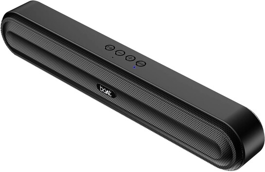 boAt Aavante Bar 490 with Entertainment EQ Modes 10 W Bluetooth Soundbar (Black, 2.0 Channel)