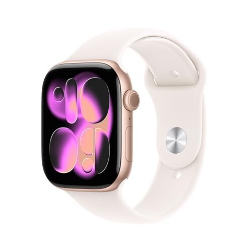 Apple Watch Series 11 GPS 46mm Rose Gold Aluminium Case 