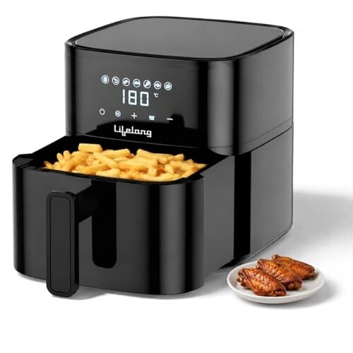 Lifelong 4.2 Litre Digital Air Fryer |1200W Quick Heating 