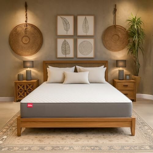 Kurlon Orthopedic 10 Inch Mattress | Queen Bed Mattress | 78x60x10 |10 Years Warranty