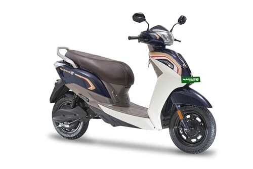 Ampere Magnus Grand Electric Scooter by Greaves | 118 km IDC Range Festive Ocean Blue (Ex Showroom)