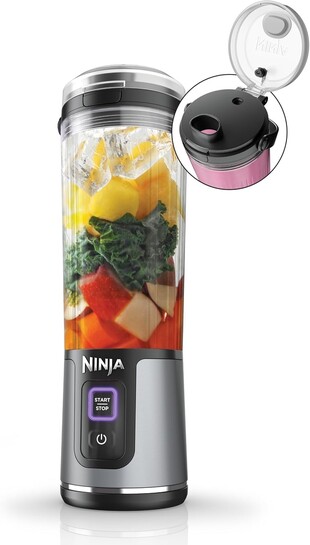 Ninja Blast Portable Cordless Blender (BC151INBK) – 530ml | USB-C Rechargeable 