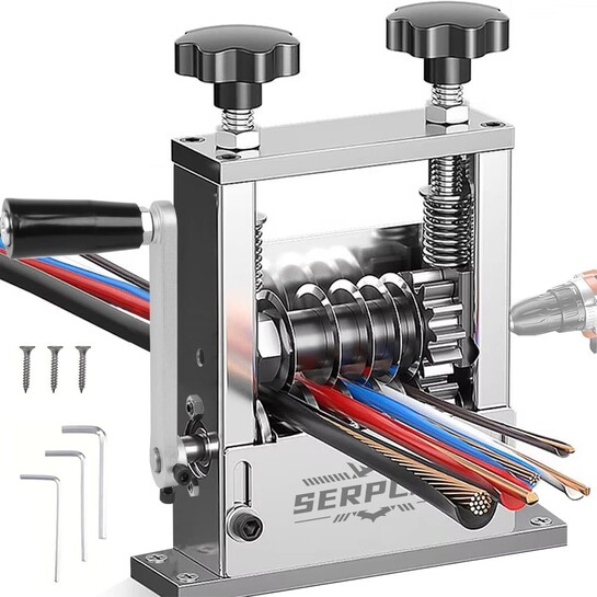 Serplex 6-IN-1 Manual Wire Stripper Machine