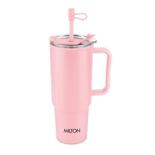 MILTON Maven 1000 Plastic Water Tumbler | 2-in1 Lid Sip or Gulp 