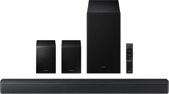 Samsung HW-B67EF/XL, Dolby Digital 490 W Bluetooth Soundbar (Black, 5.1 Channel)