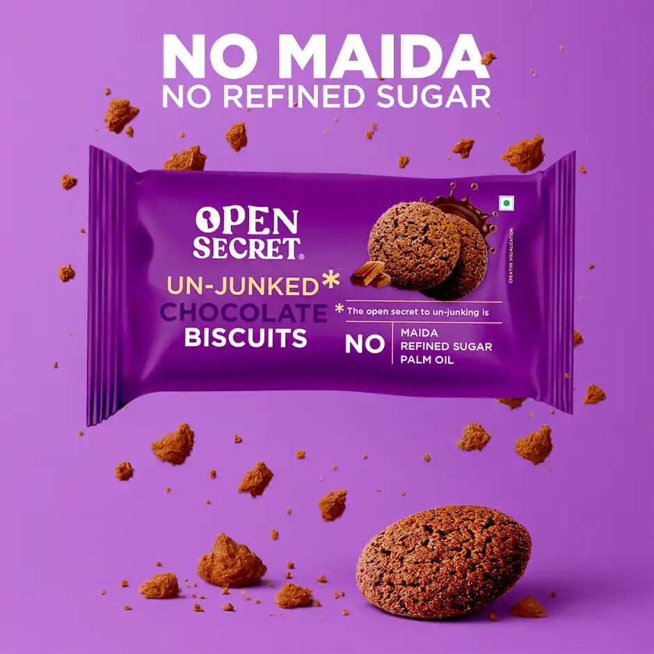 Zepto: Flat 80% on Open Secret Cookies/Biscuits