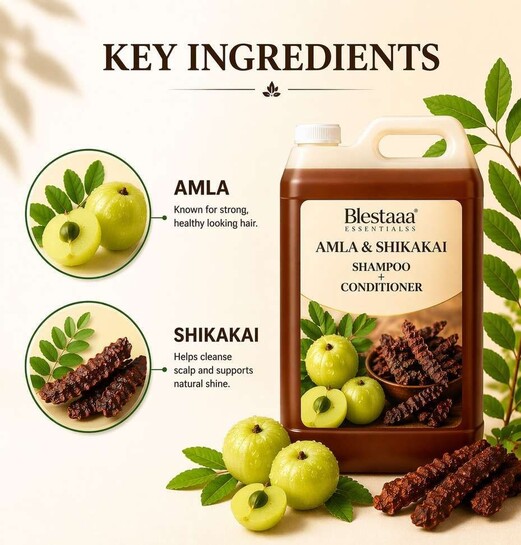 Ayurvedic shampoo with natural conditioner (2 ltr)