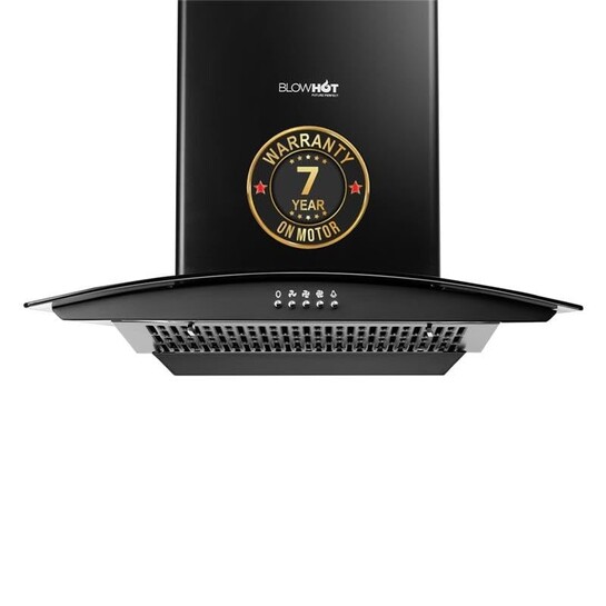 BLOWHOT 60cm 1200 m³/h Push Control Chimney For Kitchen