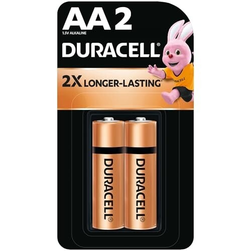 Duracell Alkaline AA Battery, pack of 2 (₹14.50/ piece) (NO MOQ)