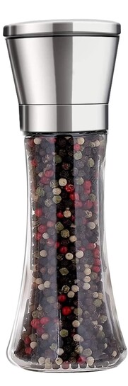 Yinikiz 2-in-1 Salt and Pepper Grinder/Crusher with Adjustable Coarseness