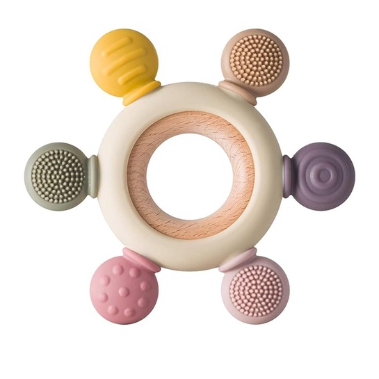 KLIMET Silicone Baby Teether for Infants