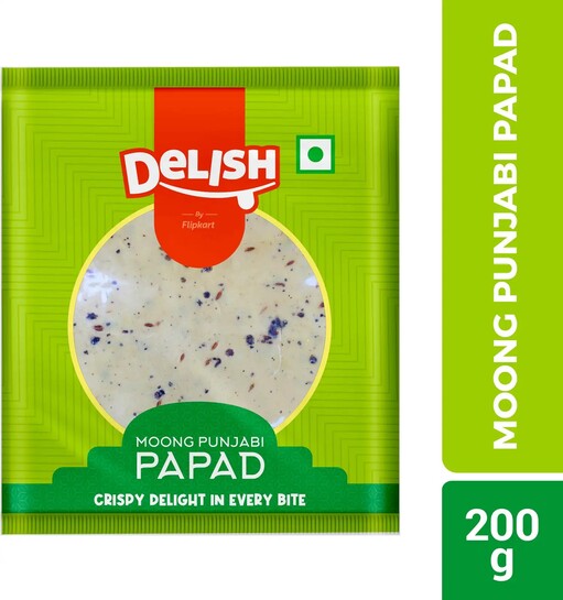  Minutes: Delish Moong Punjabi papad (200 g) & More