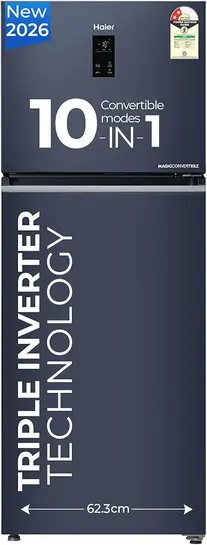 Haier 328L Frost Free Double Door 2 Star Refrigerator (2026 Model)