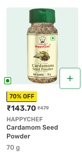 Bigbasket 70% discount : Cardamom seed powder 70g -143, Arabiatta pasta sauce 270g-43