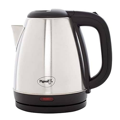 Pigeon Amaze Plus Electric Kettle 1.5 L, 1300 Watt - (Silver)