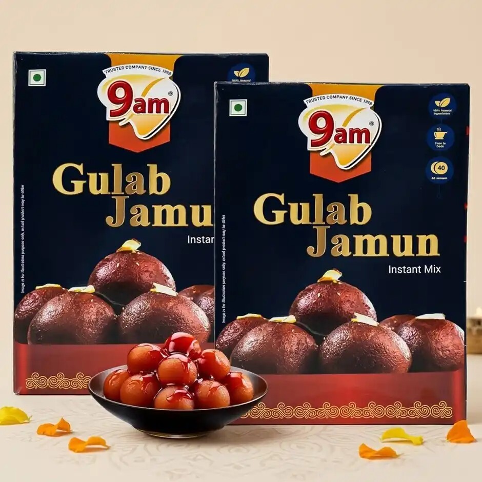 Zepto : 9am Gulab Jamun Instant Mix (2x180g)
