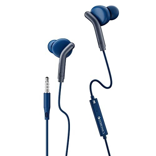 ZEBRONICS Bro 3.5Mm Wired in Ear Earphones