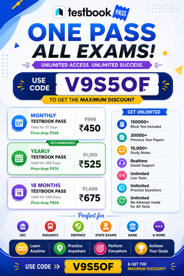 Testbook Pass Offer on Study Plans