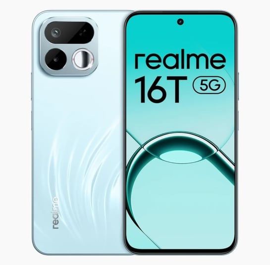 [Pre order] realme 16T 5G (6 GB, 128 GB, Aurora Green)