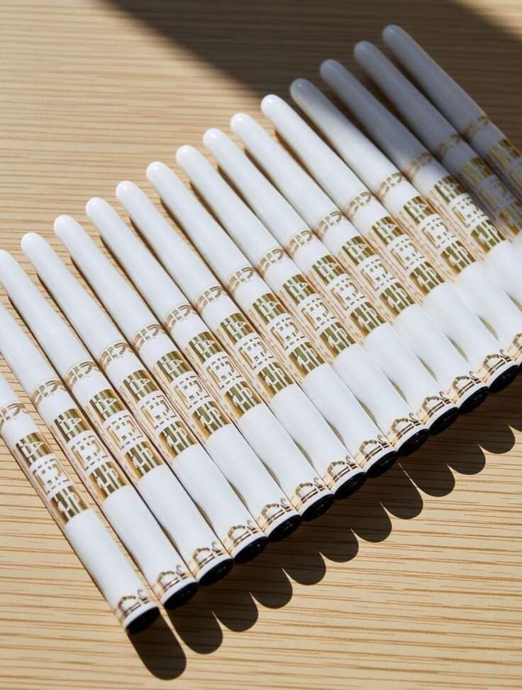 Eyeliner Waterproof Free Liner 12pcs Black 2.5g 2.5 