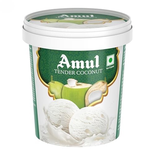 AMUL Ice Cream JUMBO CUP TND COCONUT, 125ML(location specific)