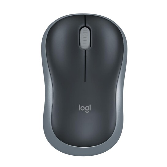 Logitech M186 Wireless Mouse | 3 Year Battery | 1000 DPI | Ambidextrous | PC Mac Laptop