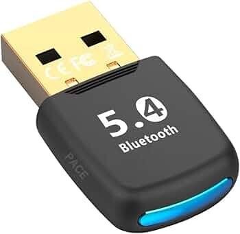 PACE USB Bluetooth Adapter 5.4 | Plug and Play | HD Audio | PC Laptop Telecalling