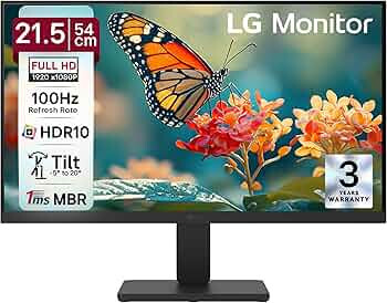LG 22U401A 54.61 cm (22 Inch) Full HD (1920x1080) VA Monitor