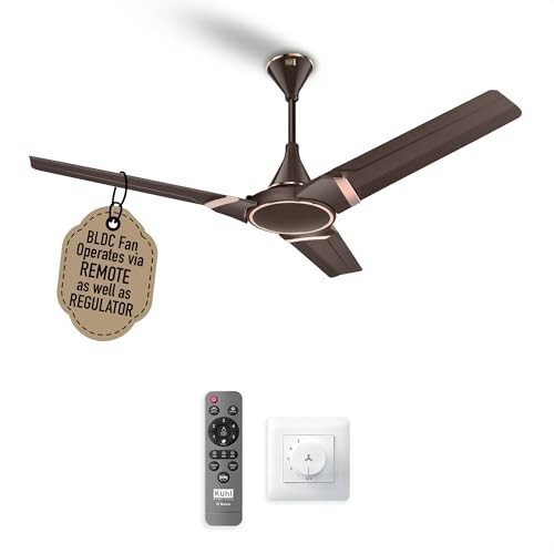 KUHL Prima A3-DUO 1200mm BEE 5-Star BLDC Ceiling Fan | 29W Energy Saving