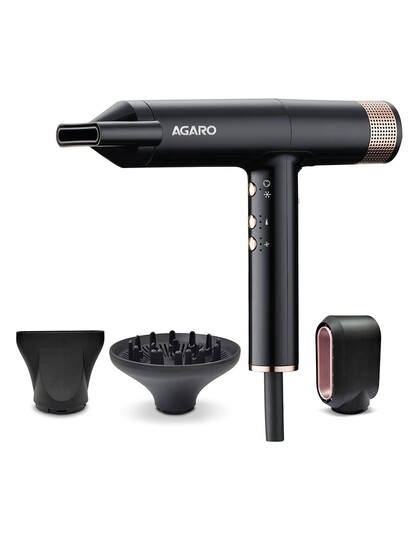 Agaro Royal Hair Dryer With Brushless Motor & Ionic Technology Black 