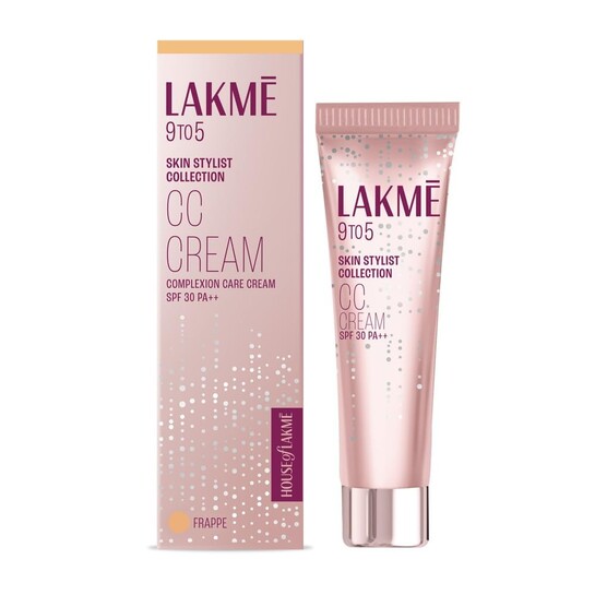 Lakme 9 to 5 CC Cream Frappe | 90% lightweight moisturizing cream