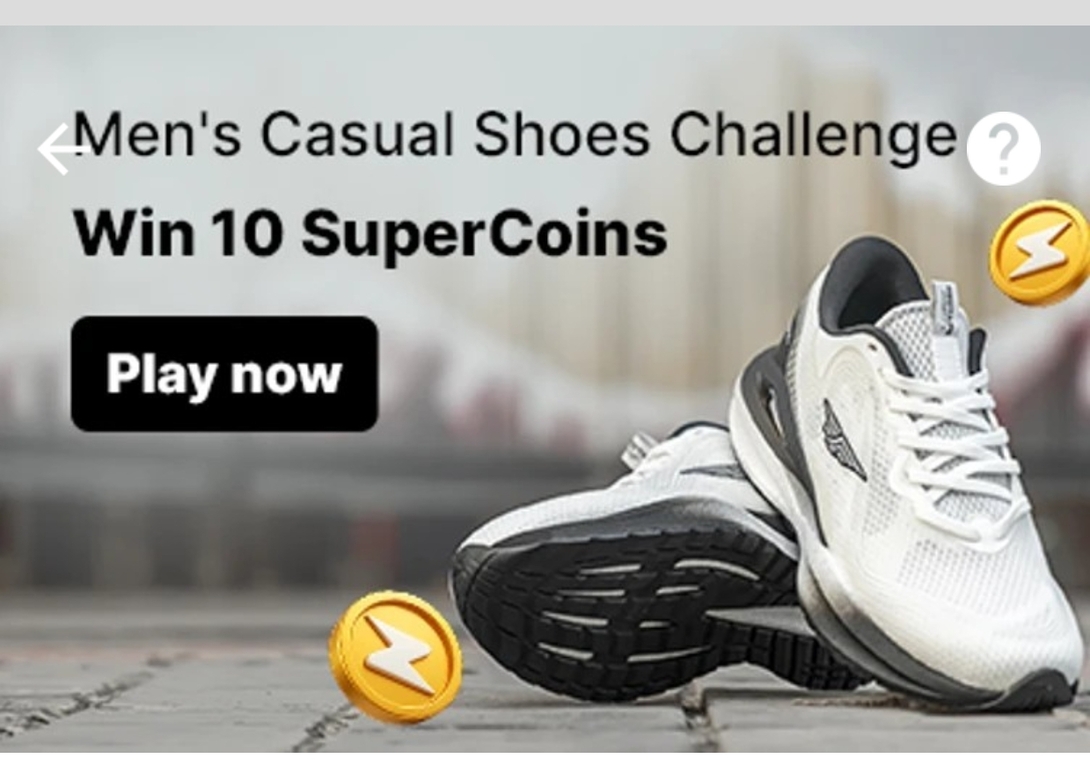 Men's Casual Shoes Challenge 10 coins