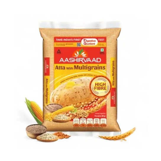 Zepto : Aashirvaad High Fibre Multigrain Atta (Location Specific)