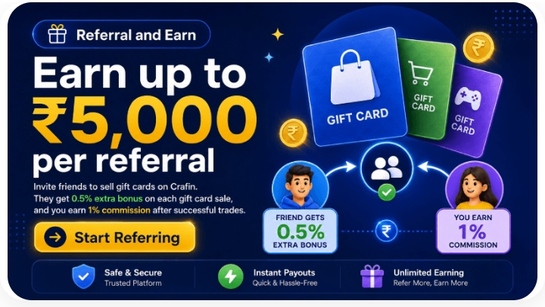  Crafin Refer & Earn Program | Earn Up to ₹5,000 Per Successful Referral 