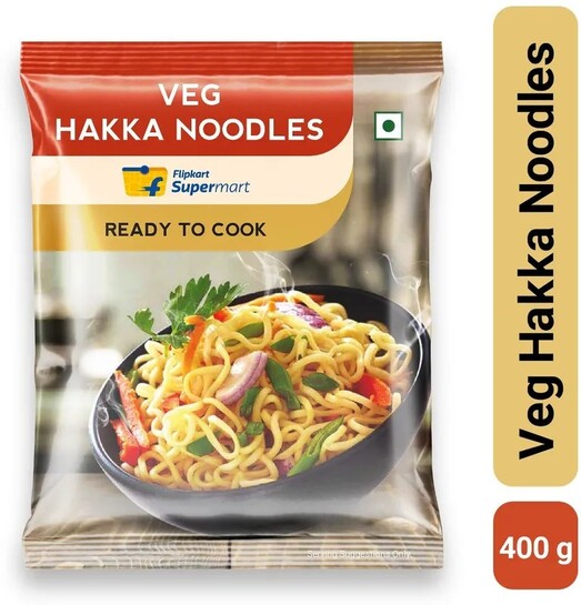 Flipkart Supermart Ready To Cook Hakka Noodles Vegetarian (400 g(location specific)