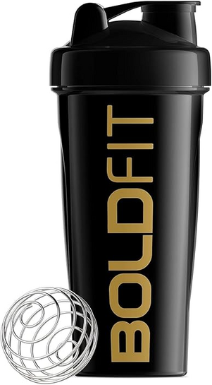 Boldfit Bold Gym Shaker Bottle 700ml, Shaker Bottles For Protein Shake 100% Leakproof Guarantee Protein Shaker/Sipper Bottle, Ideal For Protein, Pre W