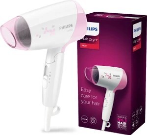 PHILIPS HP8120/00 Hair Dryer (1200 W, White, Pink)