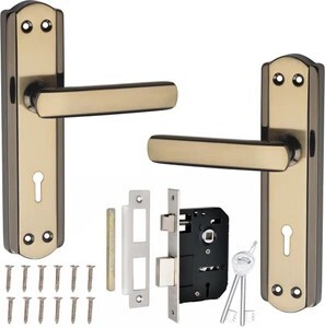 ProHard Iron Glossy Handlesets (Gold, Brown)